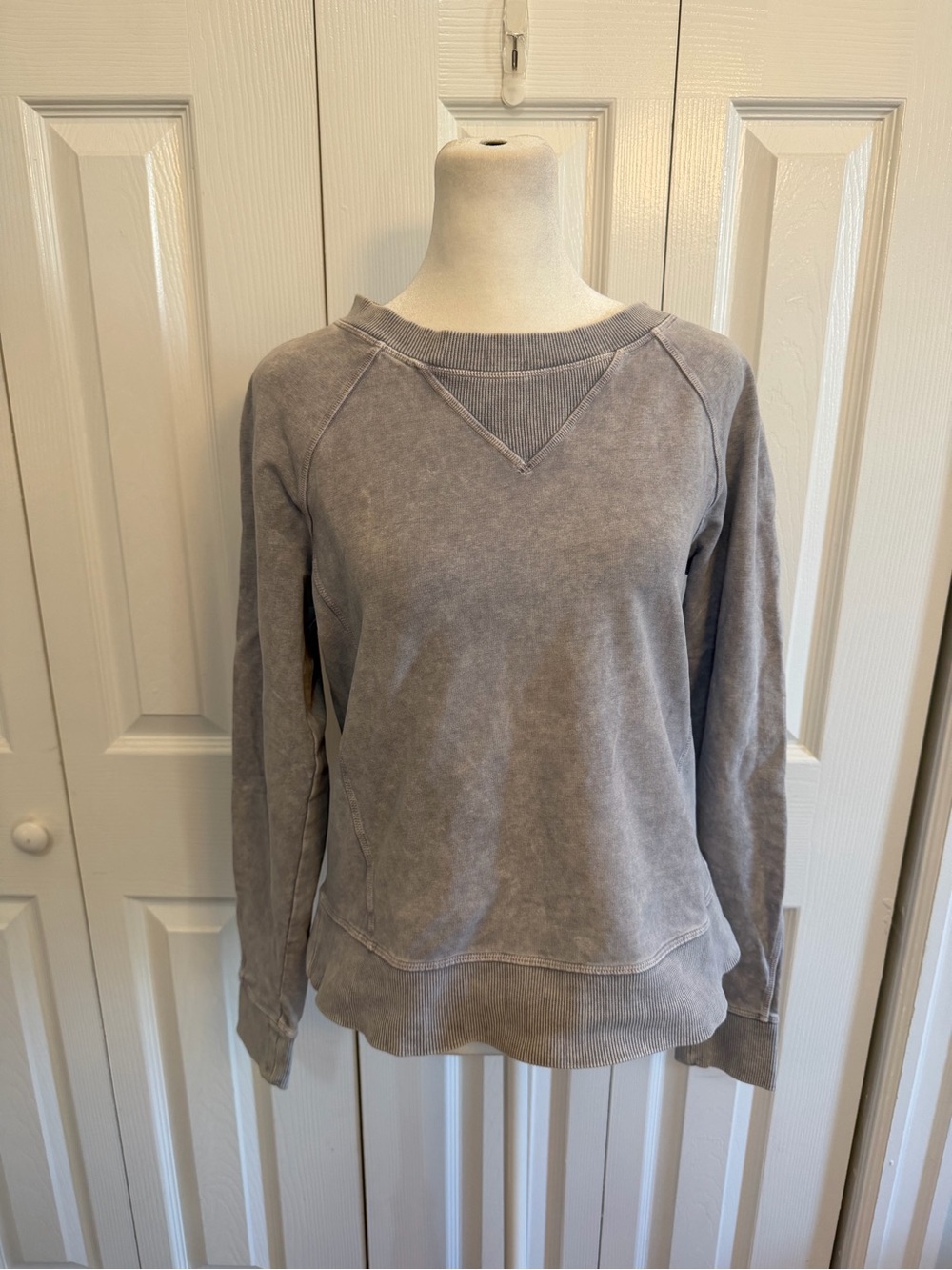 Lululemon Washed Lunar Rock Pullover Crewneck Sweatshirt Size M